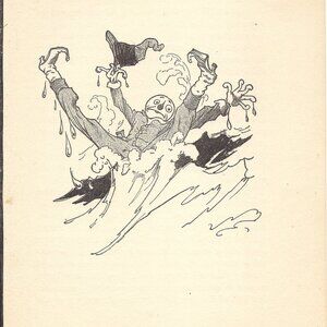 John R, Neill - 1915 The Scarecrow of OZ - Full Page Print #22